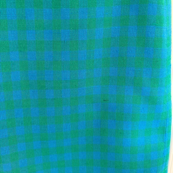 Elegant Blue Checked  Women's Skirt - Picture 9 of 11